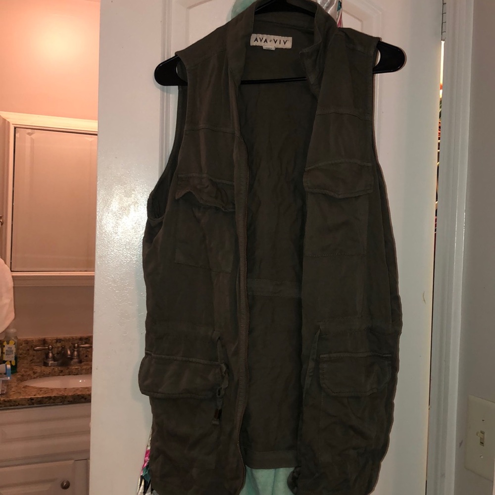 Army green Vest